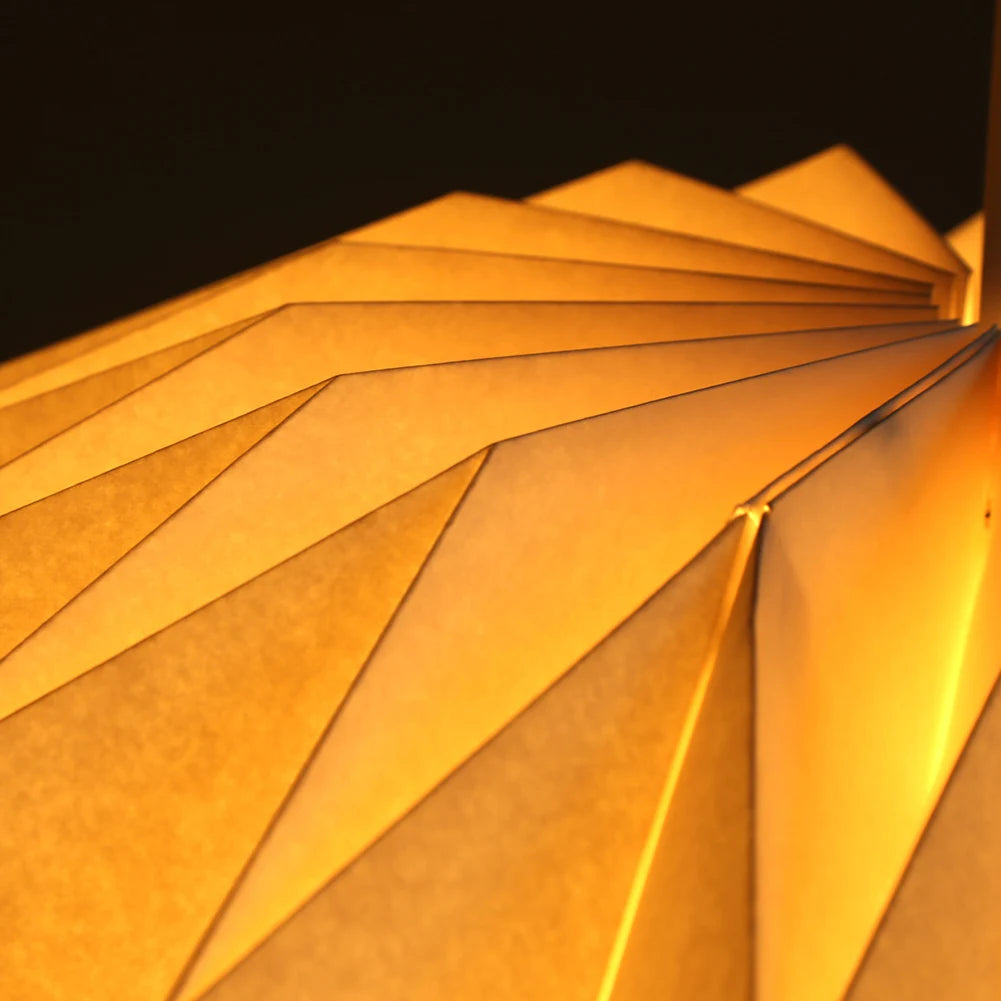 Nordic Origami Paper Lampshade Eco-friendly
