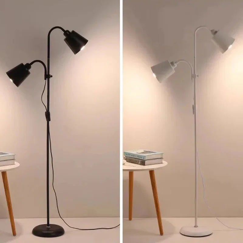 Modern Adjustable LED Floor Lamp – E27 Socket