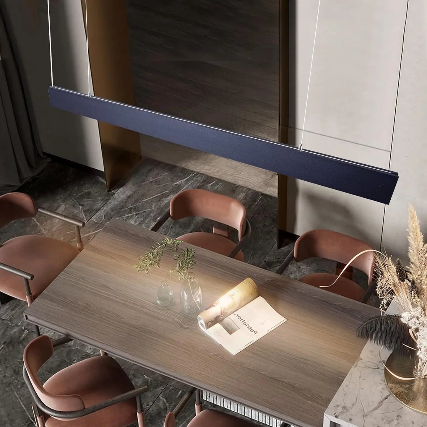 Minimalist LED Hanging Lamp for Office & Home
