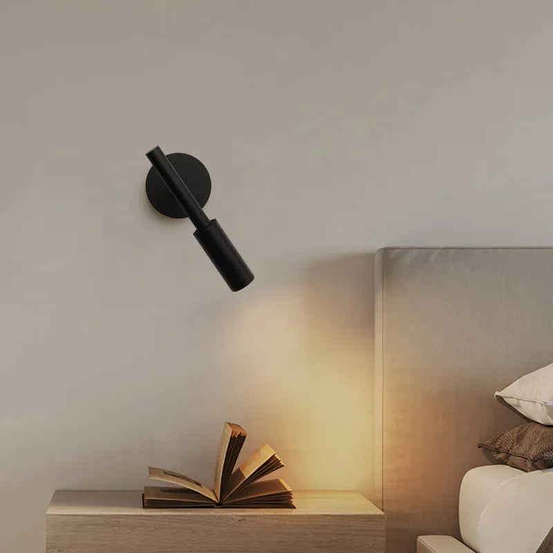 Retro Style Nordic Rotatable Wall Lamps KINLAMS Minimalist Fixture