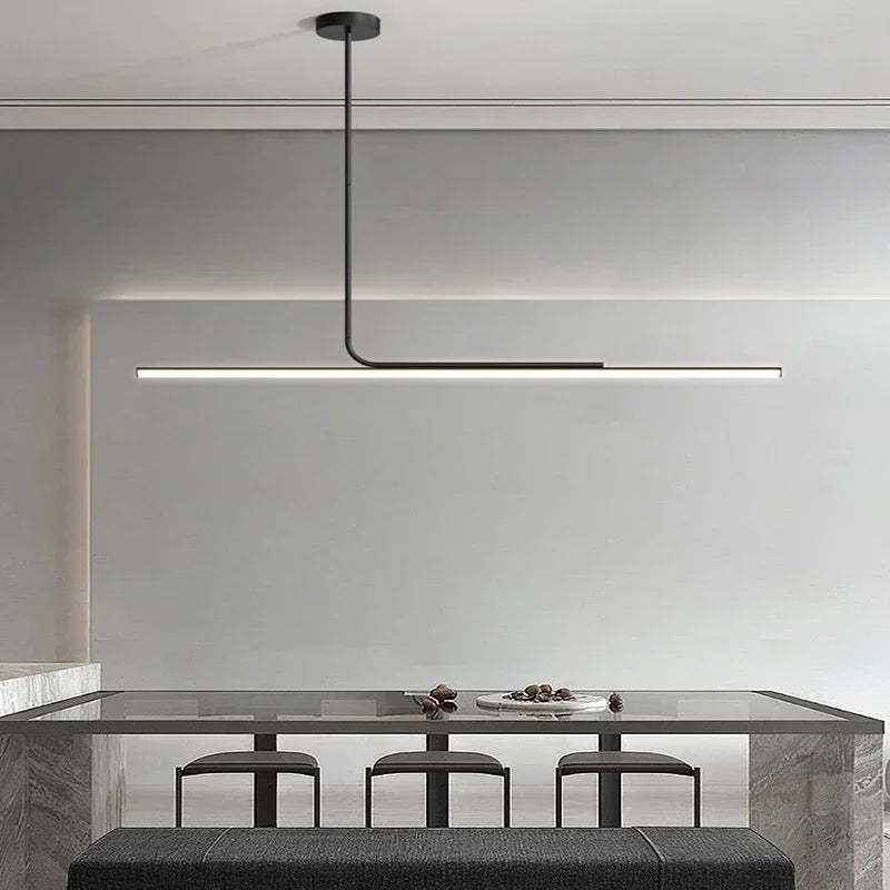 Nordic Minimalist LED Pendant Light – Hanging Wire Lamp