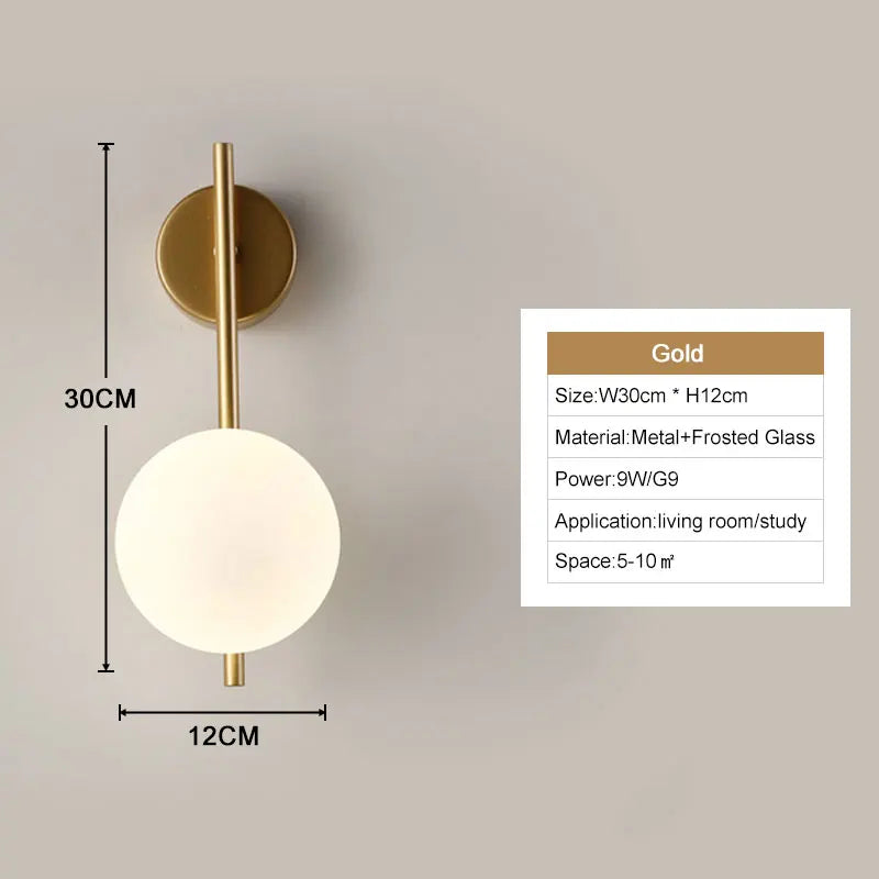 Modern Wall LED Sconce Light for Bathroom or Bedroom