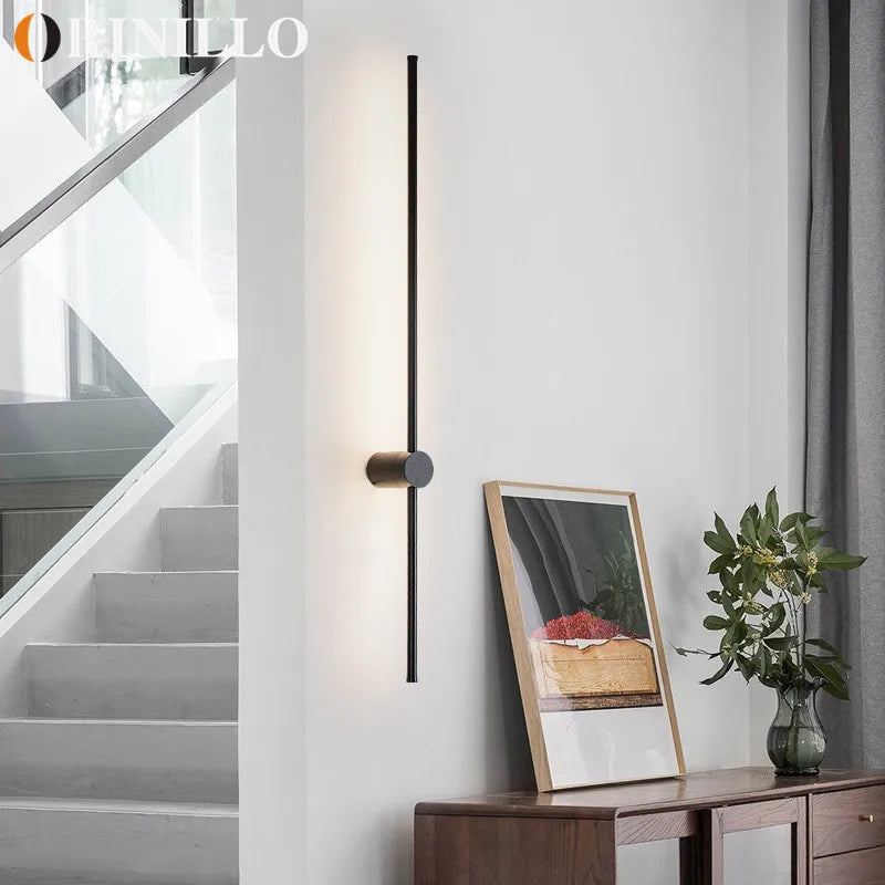 Modern Black LED Wall Sconce – Up & Down