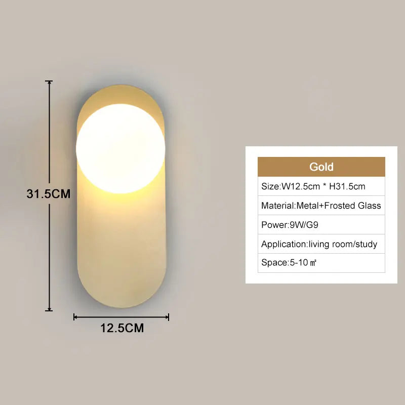 Modern  Wall  LED Sconce Light for Bathroom or Bedroom