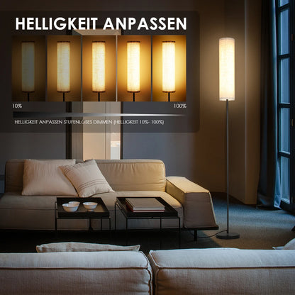 Modern Fabric Floor Lamp for Living Room & Bedroom