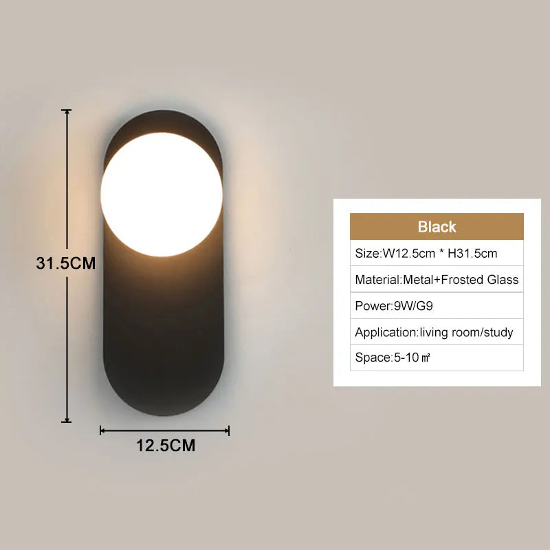 Modern  Wall  LED Sconce Light for Bathroom or Bedroom