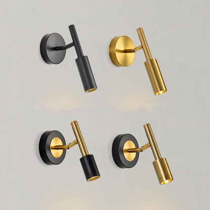 Retro Style Nordic Rotatable Wall Lamps KINLAMS Minimalist Fixture