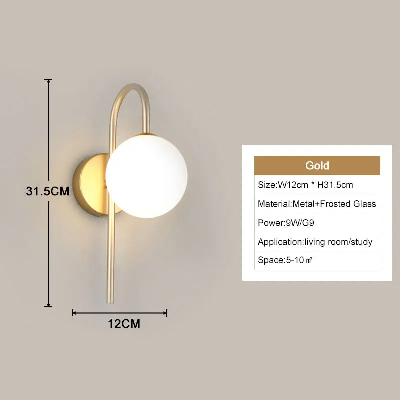 Modern  Wall  LED Sconce Light for Bathroom or Bedroom