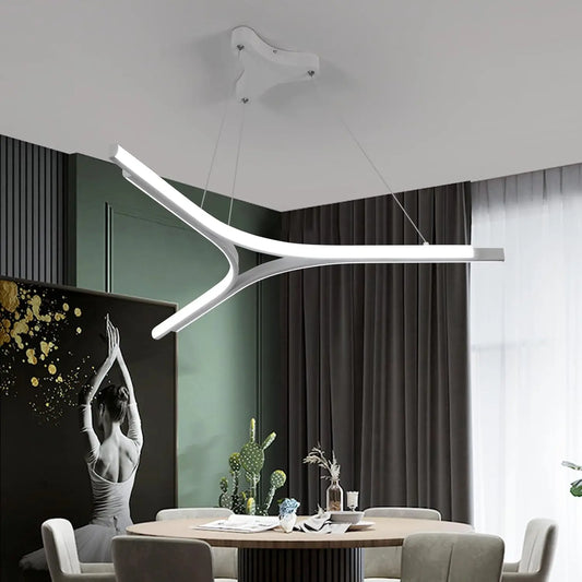30W Modern Chandelier – Adjustable Ceiling Lamp
