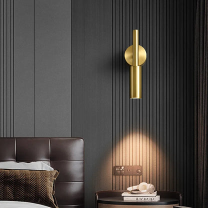 Retro Style Nordic Rotatable Wall Lamps KINLAMS Minimalist Fixture