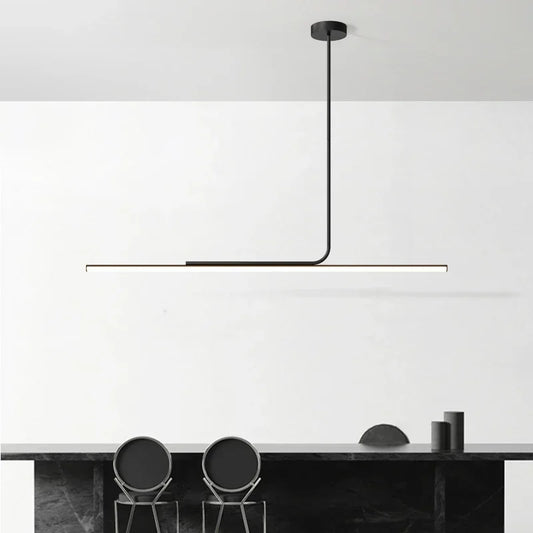 Nordic Minimalist LED Pendant Light – Hanging Wire Lamp
