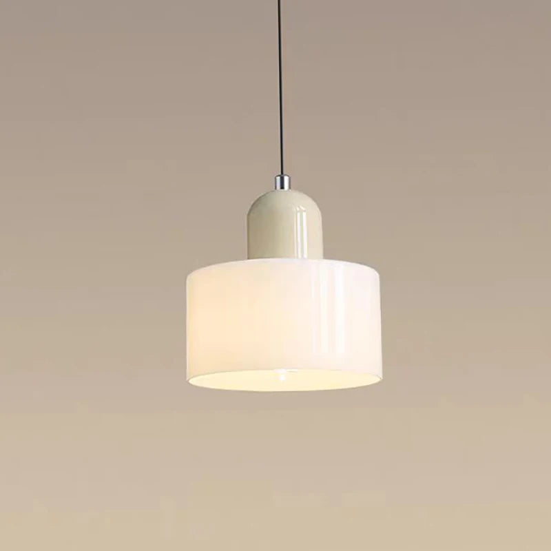 Nordic Glass Pendant – Modern Minimalist Light
