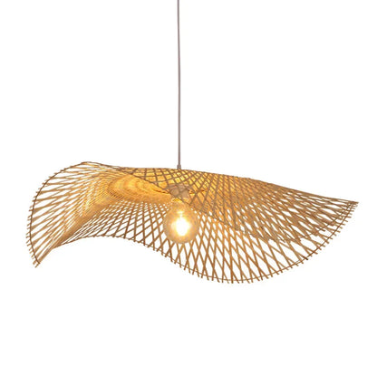 Vintage Handmade rattan pendant lamp